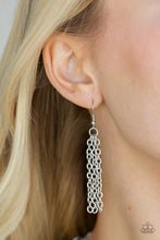 Load image into Gallery viewer, Light As Heir White Rhinestone Necklace Paparazzi Accessories