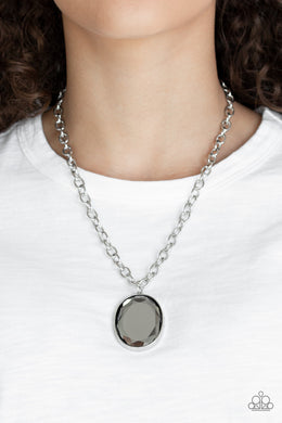 Light As Heir Silver Necklace Paparazzi Accessories