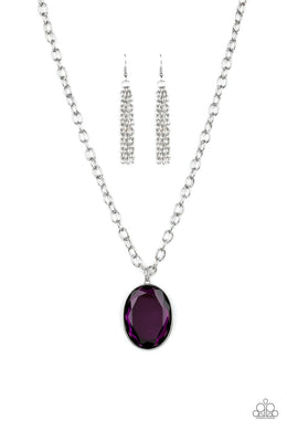 Light As Heir Purple Necklace Paparazzi Accessories