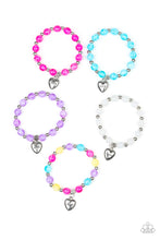 Load image into Gallery viewer, Heart Starlet Shimmer Bracelets Paparazzi Accessories
