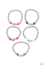 Load image into Gallery viewer, Heart Starlet Shimmer Bracelets Paparazzi Accessories