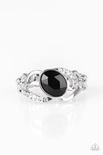 Load image into Gallery viewer, Couldnt Care Flawless Black Ring Paparazzi Accessories