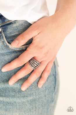 Truly Treasured Black Ring Paparazzi Accessories