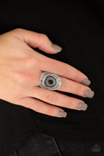 Load image into Gallery viewer, Adventure Venture Black Ring Paparazzi Accessories