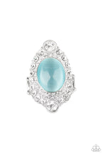 Load image into Gallery viewer, Riviera Royalty Blue Moonstone Ring Paparazzi Accessories