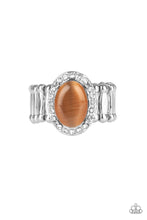 Load image into Gallery viewer, Laguna Luxury Brown Moonstone Ring Paparazzi Accessories