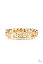 Load image into Gallery viewer, Unstoppable Shine Gold Ring Paparazzi Accessories