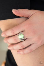 Load image into Gallery viewer, Princess Problems Green Ring Paparazzi Accessories