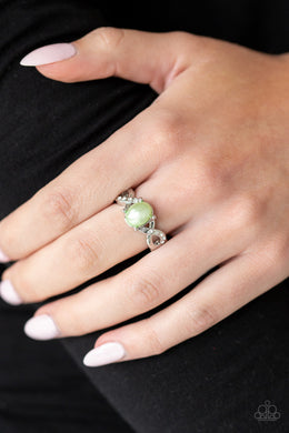 Limitless Luminosity Green Ring Paparazzi Accessories