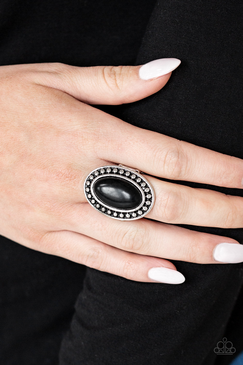 Desert Heat Black Ring Paparazzi Accessories