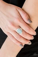 Load image into Gallery viewer, Mystically Malibu Blue Ring Paparazzi Accessories
