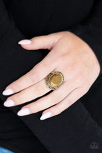 Load image into Gallery viewer, Queen Scene Brass Ring Paparazzi Accessories