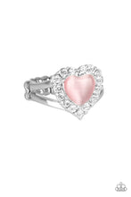 Load image into Gallery viewer, Love Is In The Air Pink Moonstone Ring Paparazzi Accessories