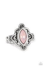 Load image into Gallery viewer, Glass Half-COLORFUL Pink Ring Paparazzi Accessories