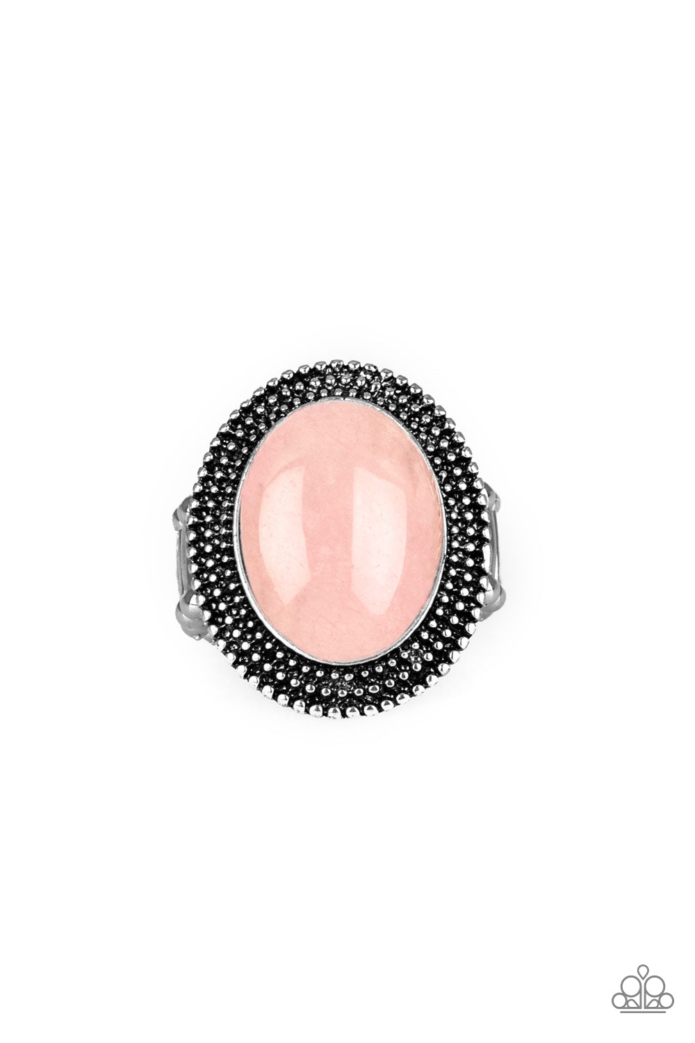 Outdoor Oasis Pink Rose Quartz Ring Paparazzi Accessories