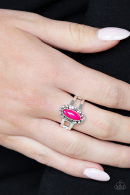 Zest Quest Pink Ring Paparazzi Accessories