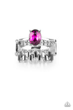 Load image into Gallery viewer, Crowned Victor Pink Ring Paparazzi Accessories