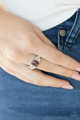 Extra Spark-tacular - Purple Ring Paparazzi Accessories