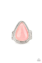 Load image into Gallery viewer, Mojave Mist Pink Rose Quartz Ring Paparazzi Accessories