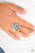Load image into Gallery viewer, Bouquet Bonanza Silver Ring Paparazzi Accessories