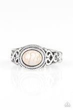 Load image into Gallery viewer, Set in Stone White Ring Paparazzi Accessories