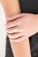 Load image into Gallery viewer, If The Crown Fits White Ring paparazzi accessories