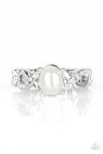 Load image into Gallery viewer, Limitless Luminosity White Pearl Ring Paparazzi Accessories