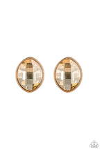Load image into Gallery viewer, Movie Star Sparkle Gold Earring Paparazzi Accessories