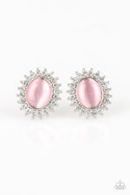 Load image into Gallery viewer, Hey There Gorgeous Pink Moonstone Earring Paparazzi Accessories