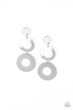 Load image into Gallery viewer, Pop Idol Silver Earring Paparazzi Accessories