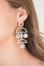 Load image into Gallery viewer, Incan Eclipse Silver Earring Paparazzi Accessories