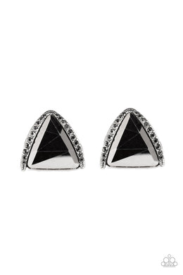 Exalted Elegance - Silver Earrings Paparazzi Accessories