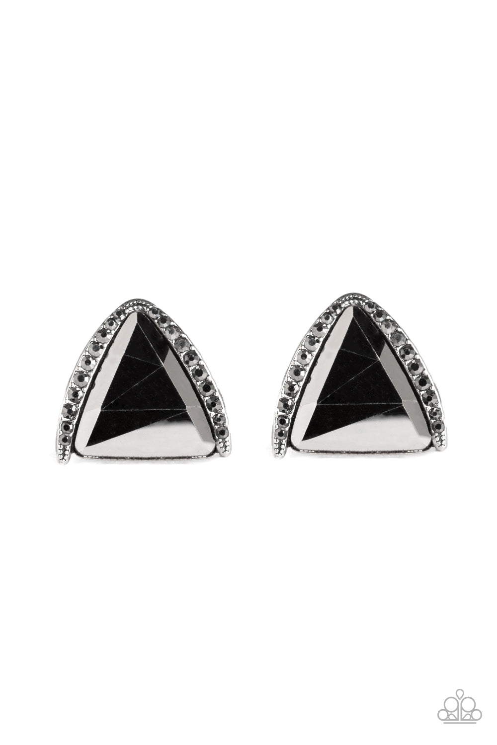 Exalted Elegance - Silver Earrings Paparazzi Accessories