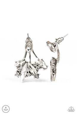 Deco Dynamite - White Earring Paparazzi Accessories