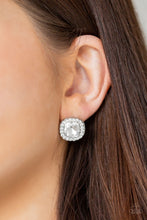 Load image into Gallery viewer, Bling Tastic! - White Earring Paparazzi Accessories