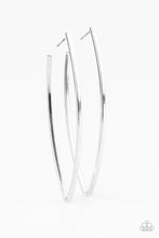 Load image into Gallery viewer, Nothing But Trouble Silver Earring Paparazzi Accessories