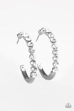 Load image into Gallery viewer, My Kind of Shine Hoop Rhinestone Earring Paparazzi Accessories