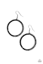 Load image into Gallery viewer, Spark Their Attention Black Earring Paparazzi Accessories