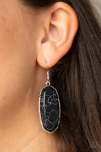 Load image into Gallery viewer, Stone Quest Black Earring Paparazzi Accessories