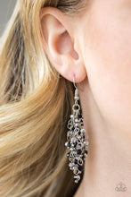 Load image into Gallery viewer, A Taste of Twilight Black Earring Paparazzi Accessories