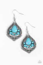 Load image into Gallery viewer, Malibu Mama Blue Earring Paparazzi Accessories