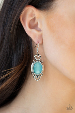 Port Royal Princess Blue Moonstone Earring Paparazzi Accessories