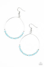 Load image into Gallery viewer, Prize Winning Sparkle Blue Earring Paparazzi Accessories