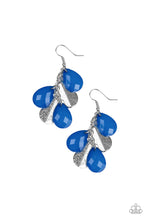 Load image into Gallery viewer, Seaside Stunner Blue Earrings Paparazzi Accessories