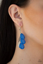 Load image into Gallery viewer, Seaside Stunner Blue Earrings Paparazzi Accessories