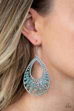 Load image into Gallery viewer, Flamingo Flamenco Blue Earring Paparazzi Accessories