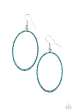 Load image into Gallery viewer, Dazzle On Demand Blue Earrings Paparazzi Accessories