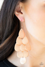 Load image into Gallery viewer, Iconic Illumination Copper Earring Paparazzi Accessories