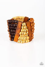 Load image into Gallery viewer, Haute in Hispaniola Wooden Bracelet Paparazzi Accessories