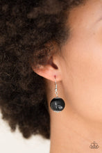Load image into Gallery viewer, Panama Panorama Black Wooden Necklace Paparazzi Accessories